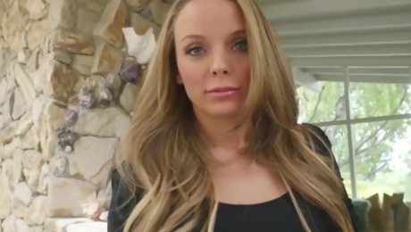 Charismatic blonde babe, Pristine Edge likes to fuck her neighbor, in the middle of the day