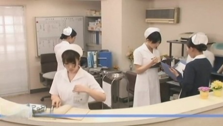 Nurse called Saori deserves to get nailed at her own hospital