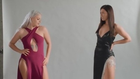 Sensual fucking with seductive blonde erotic model Lana Rose