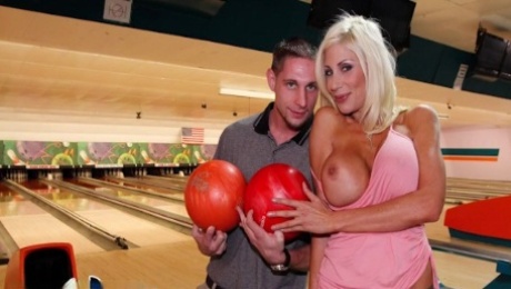 Amateur Guy Gets To Go On Date With Big Tits MILF Puma Swede